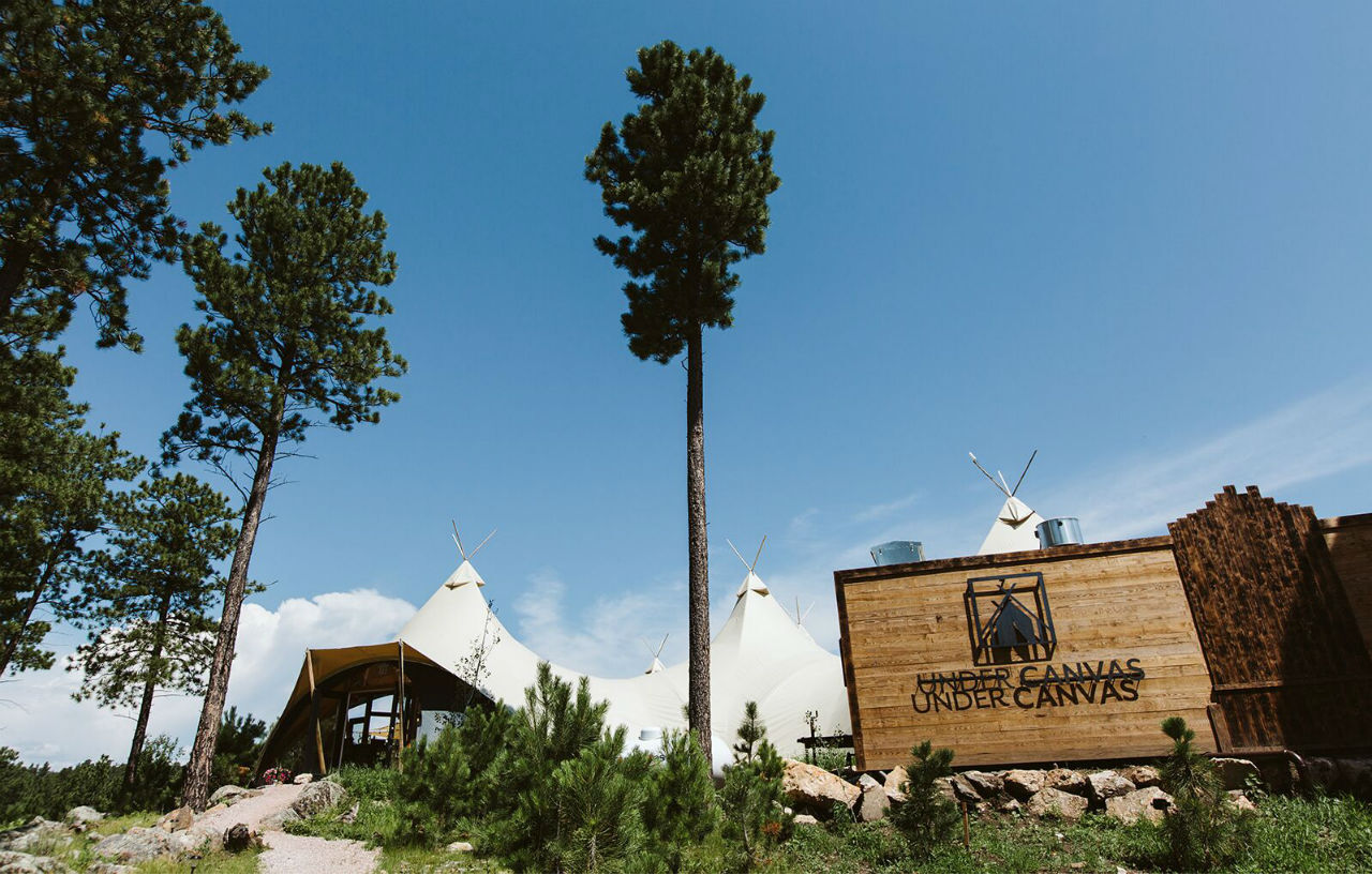 Under Canvas Mount Rushmore Кистон Экстерьер фото